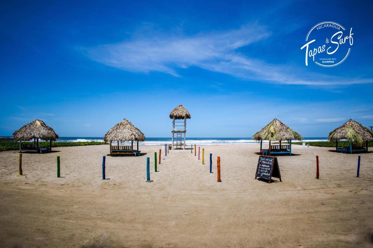 Hotel Tapas & Surf à Petacaltepe Extérieur photo